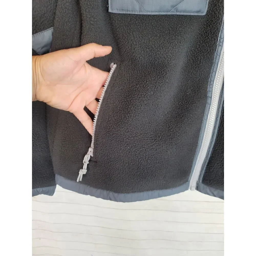 The North Face Royal Arch Full-Zip Jacket in TNF Black/Asphalt Grey, sz Small